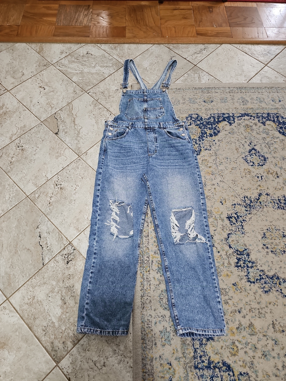 We The Free Denim Overall Size S - Picture 3 of 8